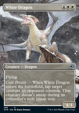 Adventures in the Forgotten Realms 288 White Dragon (Foil)