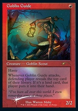 Magic the Gathering Promo 04/05 Goblin Guide (Foil)