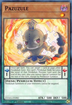 Pazuzule Yu-Gi-Oh! (DAMA-EN082)