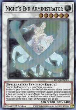 Night's End Administrator (Super Rare)(DAMA-EN083)