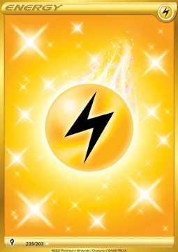 Evolving Skies 235/203 Lightning Energy (Gold Rare)