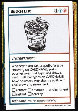 MTG Mystery Booster Playtest Card Bucket List