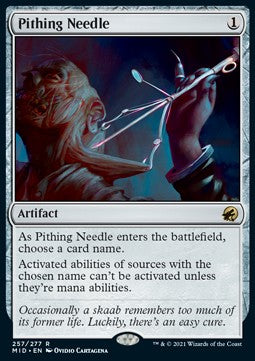 Innistrad: Midnight Hunt 257/277 Pithing Needle