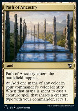 Innistrad Midnight Hunt Commander 179 Path of Ancestry