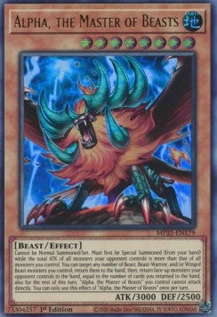 Alpha, The Master of Beasts (Ultra Rare)(MP21-EN179)