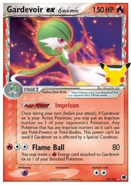 Celebrations Classic Collection EX Dragon Frontiers 093/101 Gardevoir ex & Delta Species