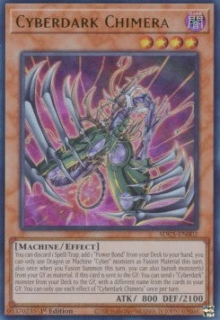 Cyberdark Chimera (Ultra Rare)(SDCS-EN002)