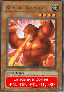 Berserk Gorilla (Rare)(IOC-EN013)