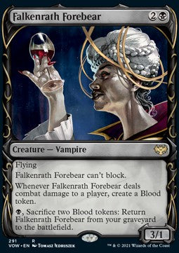 Innistrad: Crimson Vow 291 Falkenrath Forebear (Foil)