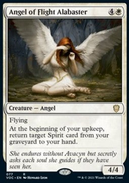 Innistrad Crimson Vow - Commander 077/038 Angel of Flight Alabaster