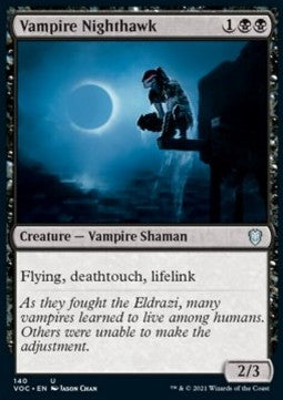 Innistrad Crimson Vow - Commander 140 Vampire Nighthawk