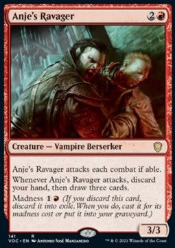 Innistrad Crimson Vow - Commander 141 Anje's Ravager