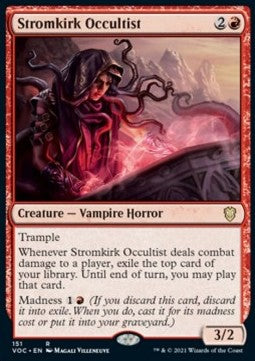 Innistrad Crimson Vow - Commander 151 Stromkirk Occultist