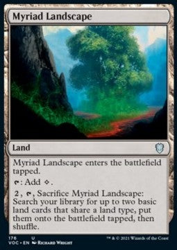 Innistrad Crimson Vow - Commander 176/038 Myriad Landscape