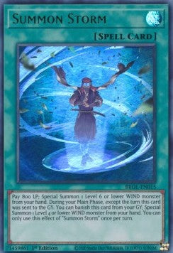 Summon Storm (Ultra Rare)(BROL-EN015)