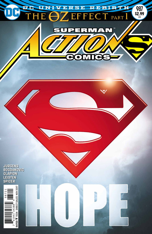 Action Comics #987 DC Comics (2011) (Lenticular Cover)