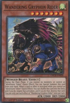 Wandering Gryphon Rider (Super Rare)(GRCR-EN028)