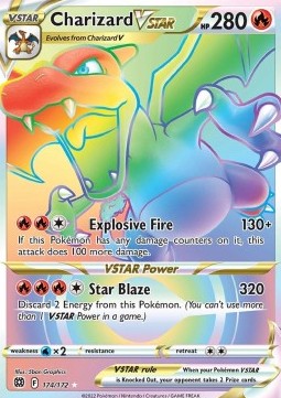 Brilliant Stars 174/172 Charizard VSTAR