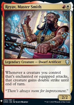 The List - Commander Legends 290/361 Reyav, Master Smith