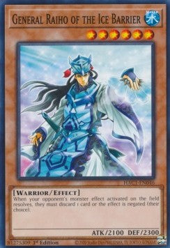 General Raiho of the Ice Barrier (HAC1-EN046)