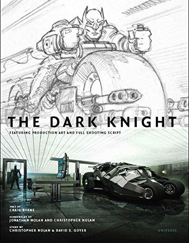 Batman The Dark Knight Featuring Production Art and Full Shooting Script Universe (2008) (KM)