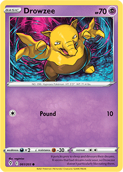 Evolving Skies 061/203 Drowzee (Reverse Holo)