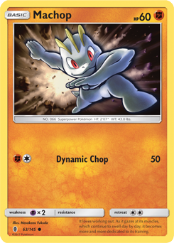 Guardians Rising 063/145 Machop (Reverse Holo)