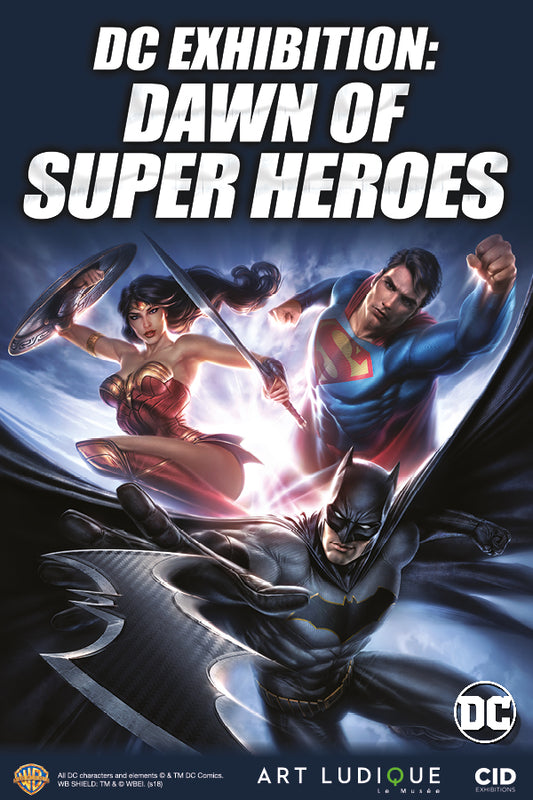 DC Exhibition Dawn of Super Heroes Art Ludique (2018) (KM)