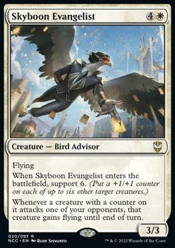 Streets of New Capenna Commander 020/093 Skyboon Evangelist