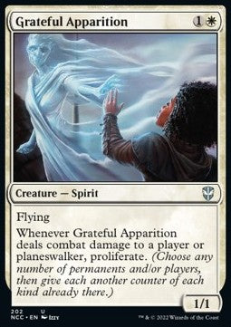 Streets of New Capenna Commander 202 Grateful Apparition