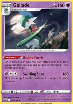 Astral Radiance 062/189 Gallade (Reverse Holo)