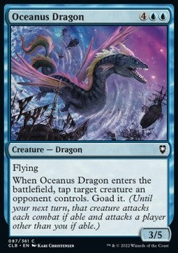 Battle for Baldur's Gate 087/361 Oceanus Dragon (Foil)