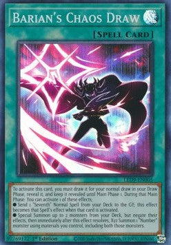 Barian's Chaos Draw (Super Rare)(LED9-EN009)