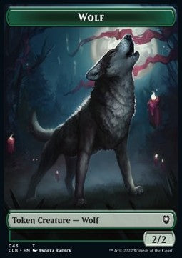 Wolf 043 Insect 040 Battle for Baldurs Gate Token