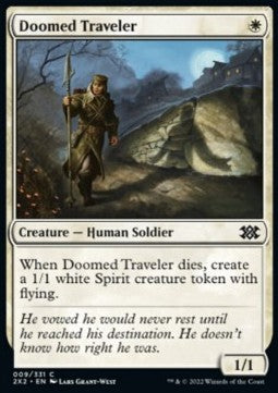 Double Masters 2022 009/331 Doomed Traveler (Foil)