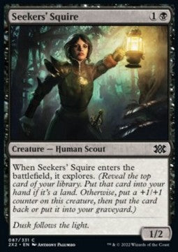 Double Masters 2022 087/331 Seekers' Squire (Foil)