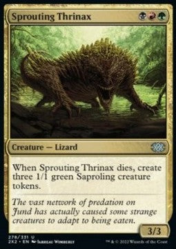 Double Masters 2022 278/331 Sprouting Thrinax