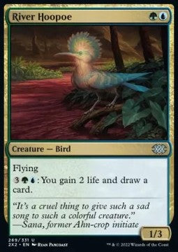 Double Masters 2022 269/331 River Hoopoe (Foil)