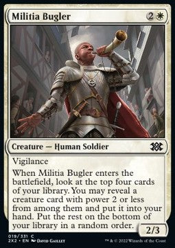 Double Masters 2022 019/331 Militia Bugler