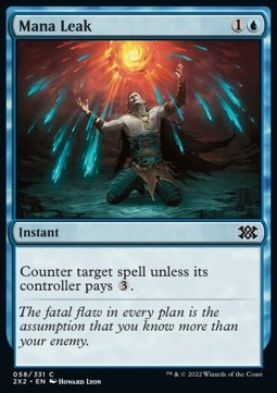 Double Masters 2022 058/331 Mana Leak (Foil)