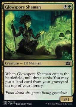 Double Masters 2022 220/331 Glowspore Shaman