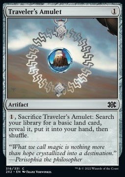 Double Masters 2022 316/331 Traveler's Amulet (Foil)