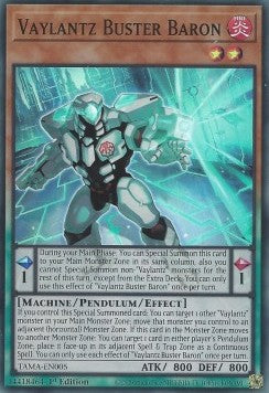 Vaylantz Buster Baron (Super Rare)(TAMA-EN005)