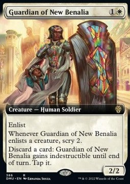 Dominaria United 386 Guardian of New Benalia (Borderless)