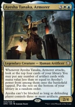 Dominaria United Commander 029/048 Ayesha Tanaka, Armorer (Foil)