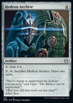 Dominaria United Commander 184 Hedron Archive