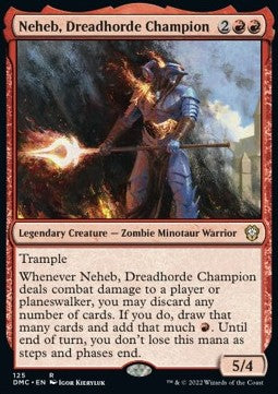 Dominaria United Commander 125 Neheb, Dreadhorde Champion