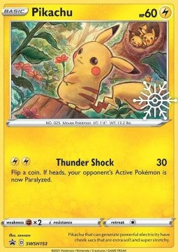 Sword & Shield Promo SWSH153 Pikachu