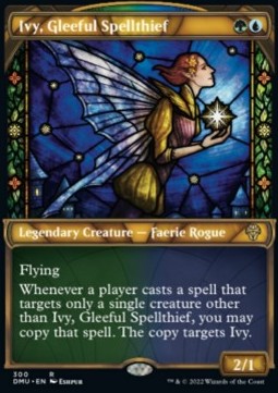 Dominaria United 300 Ivy, Gleeful Spellthief (Stained Glass)