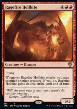 Dominaria United 285 Ragefire Hellkite